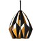 Cwi Lighting Oxide 1 Light Down Pendant With Black+Copper Finish 1114P12-1-271 - alternate 5